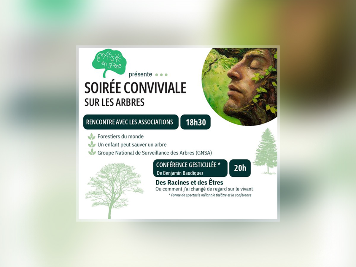 Soirée conviviale entre racines et branches avec AssoEnScene
