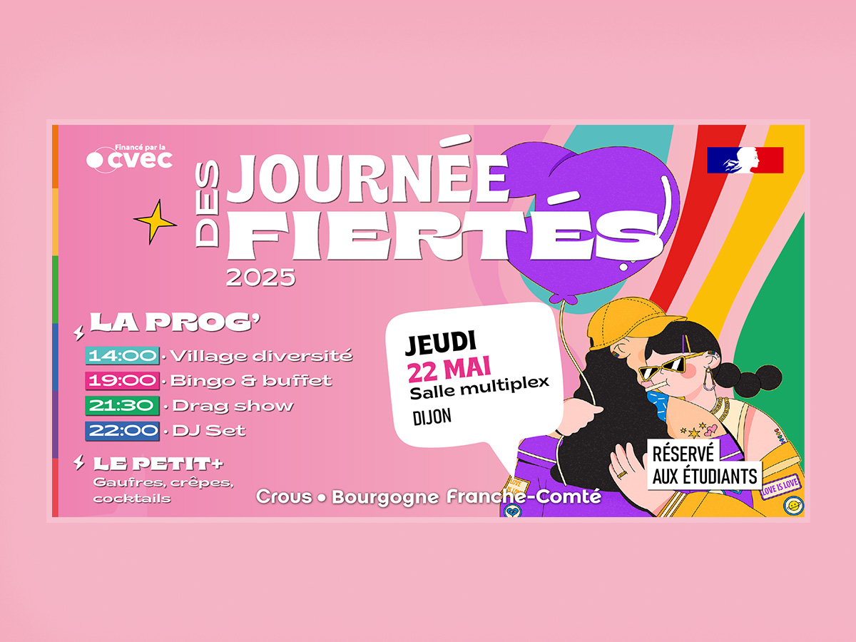 Participe à une Journée des fiertés étudiante haute en couleurs le 22 mai au Multiplex