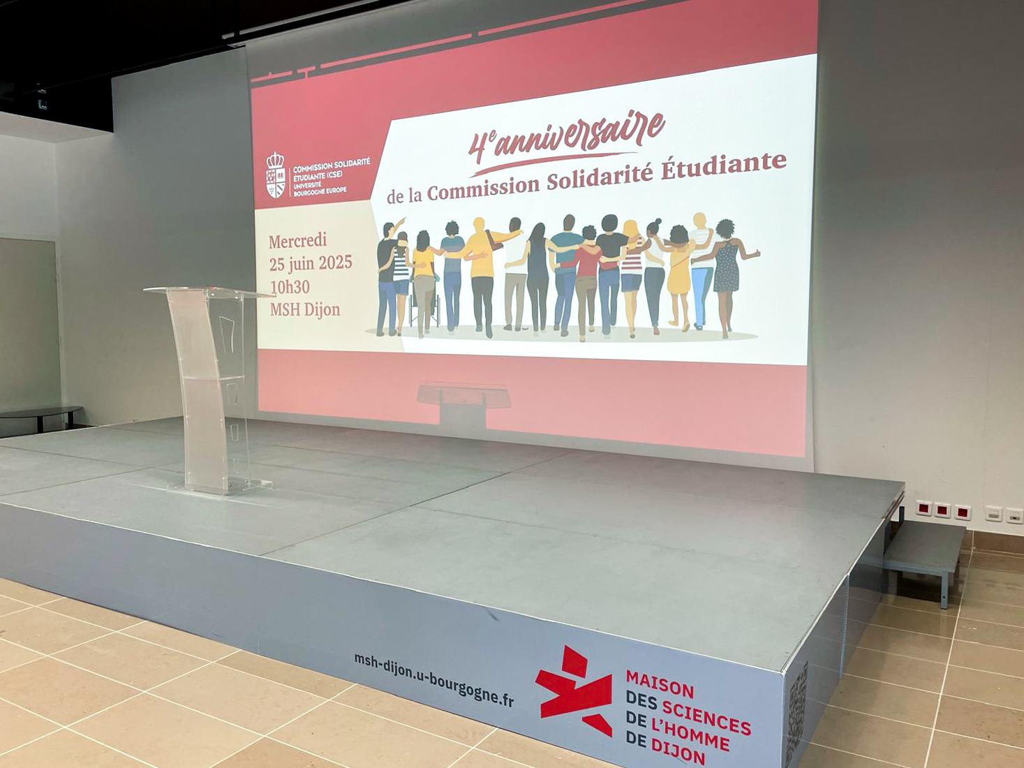 La Commission Solidarité Étudiante fête ses 4 ans