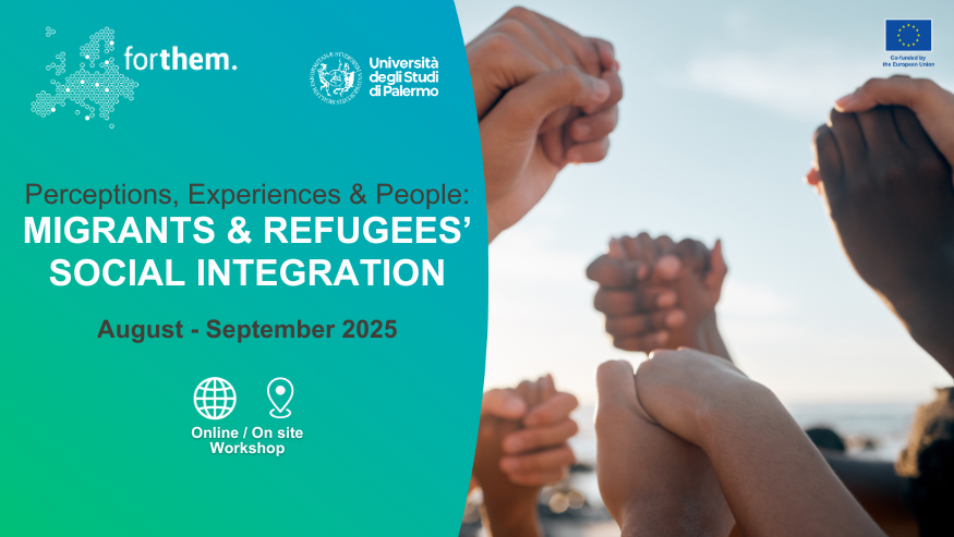 Atelier à Palerme : Perceptions, Expériences et Peuples : L’intégration sociale des migrants et des réfugiés à Palerme 
