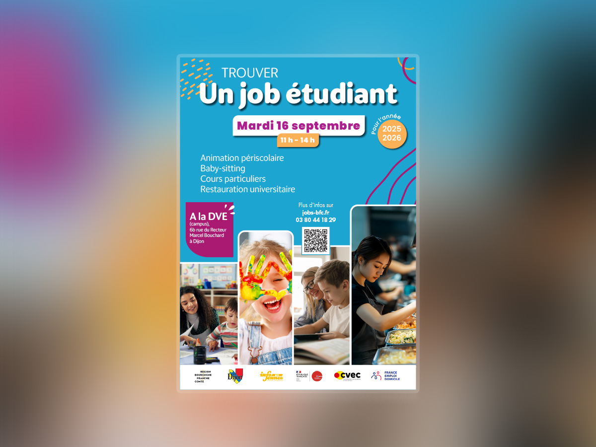  Viens décrocher ton job étudiant pour l’année 2025-2026 !