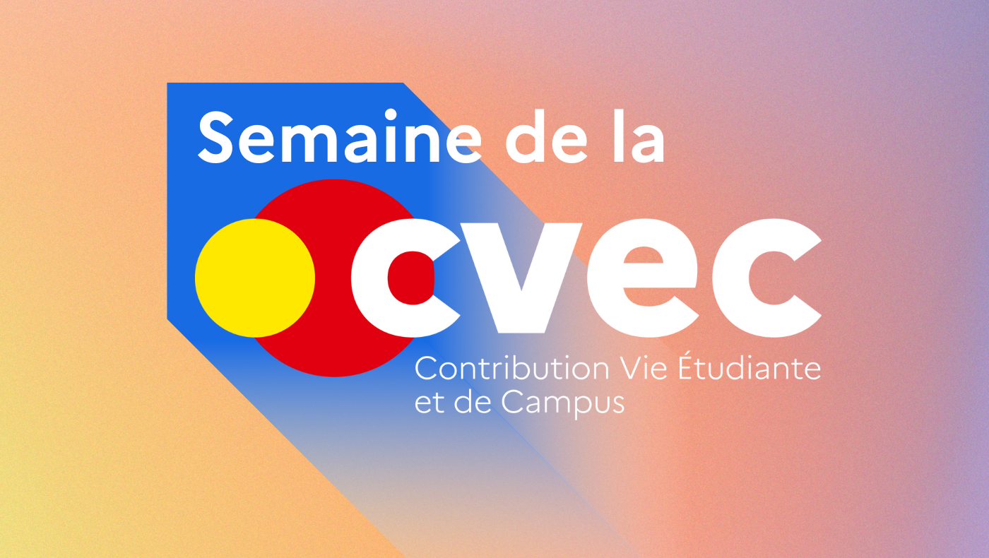 Semaine de la CVEC : du 3 au 7 novembre
