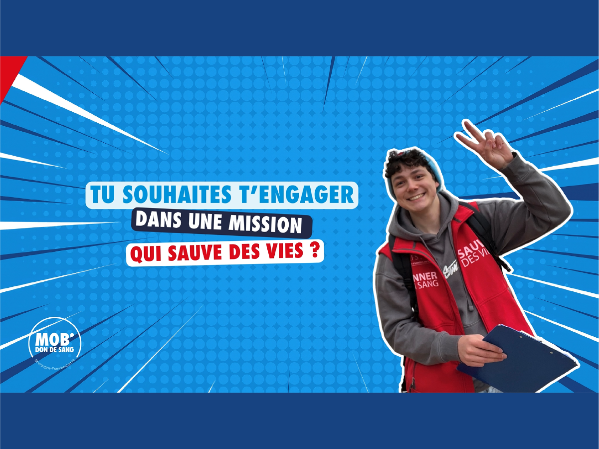 Deviens Mob’don de sang et sauve des vies !
