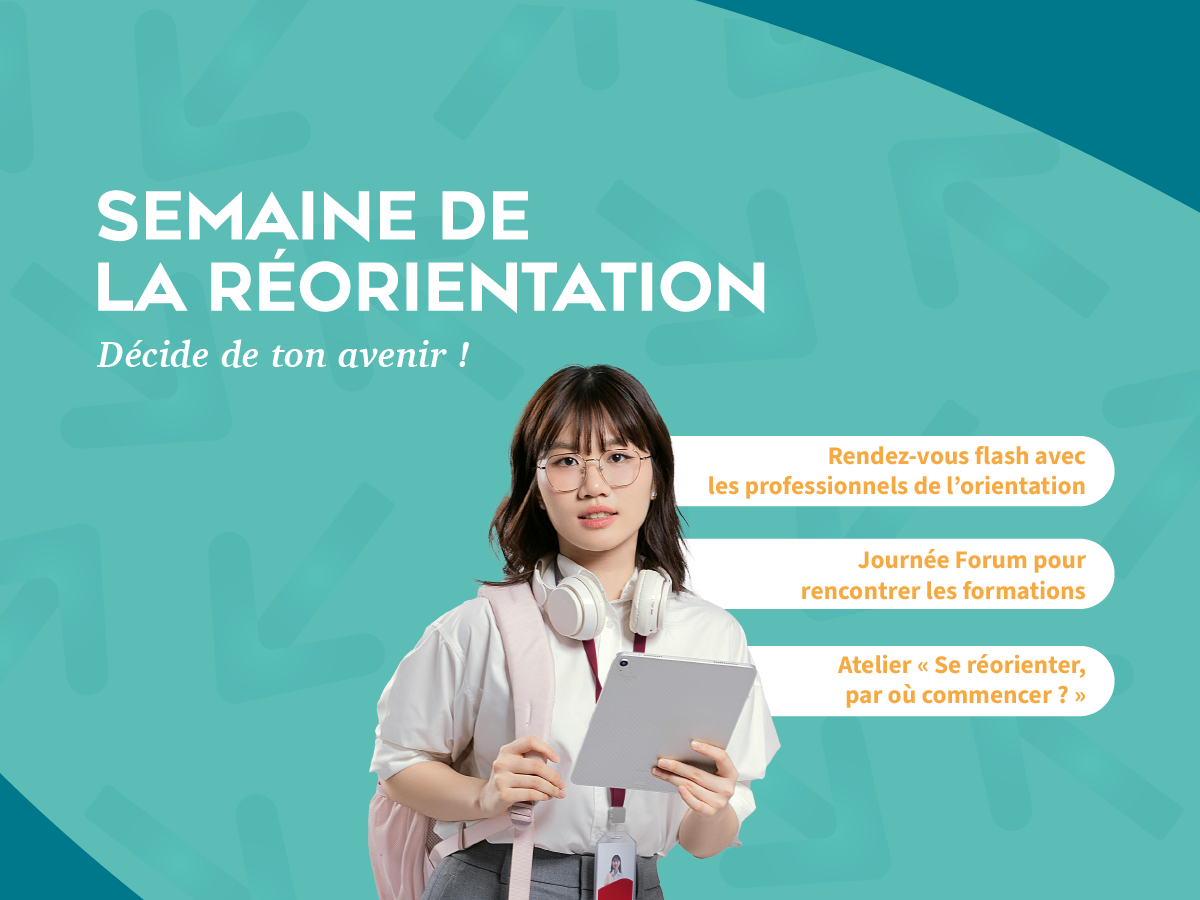 Le semaine de la réorientation du 13 au 17 octobre 2025