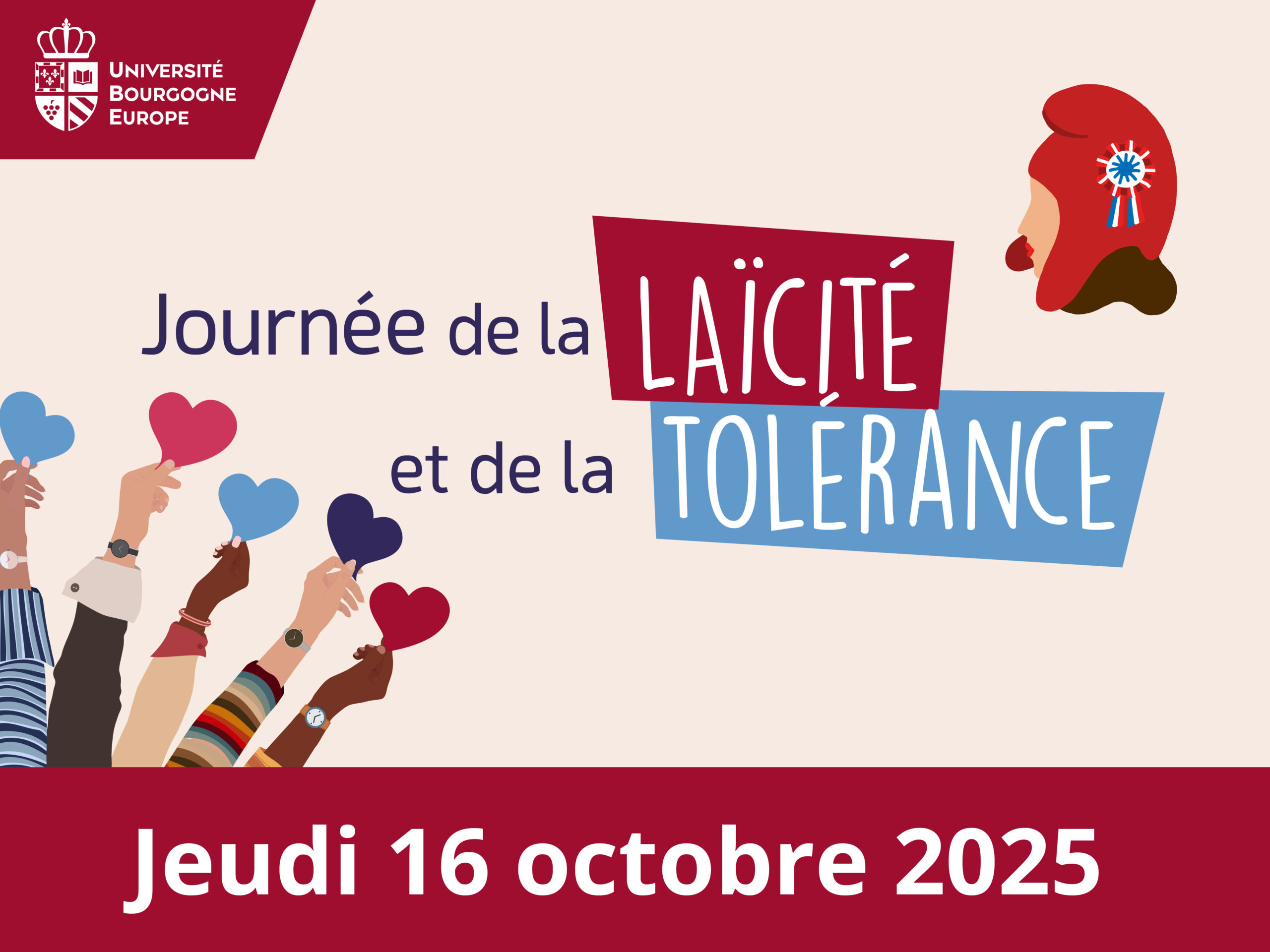 Journée de la Laïcité et de la Tolérance – Le 16 octobre à l’UBE