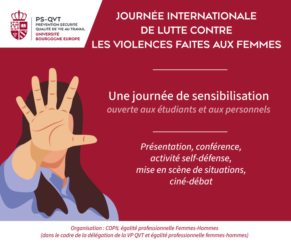Journée internationale de la lutte contre les violences faites aux femmes
