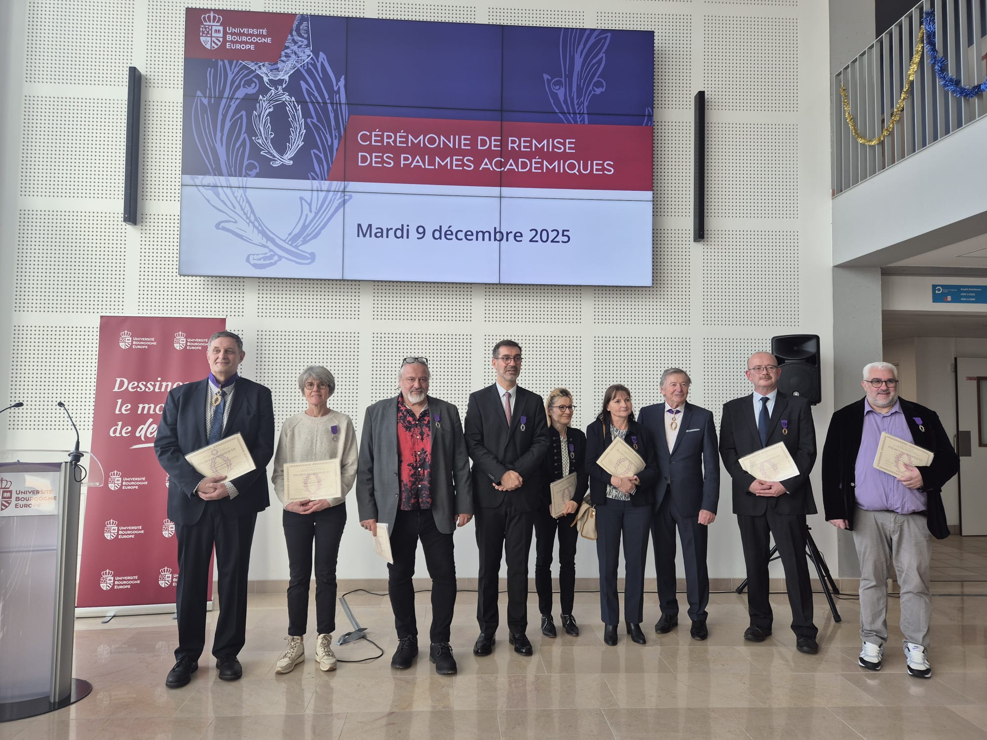 Official ceremony for the awarding of the Palmes Académiques 2025
