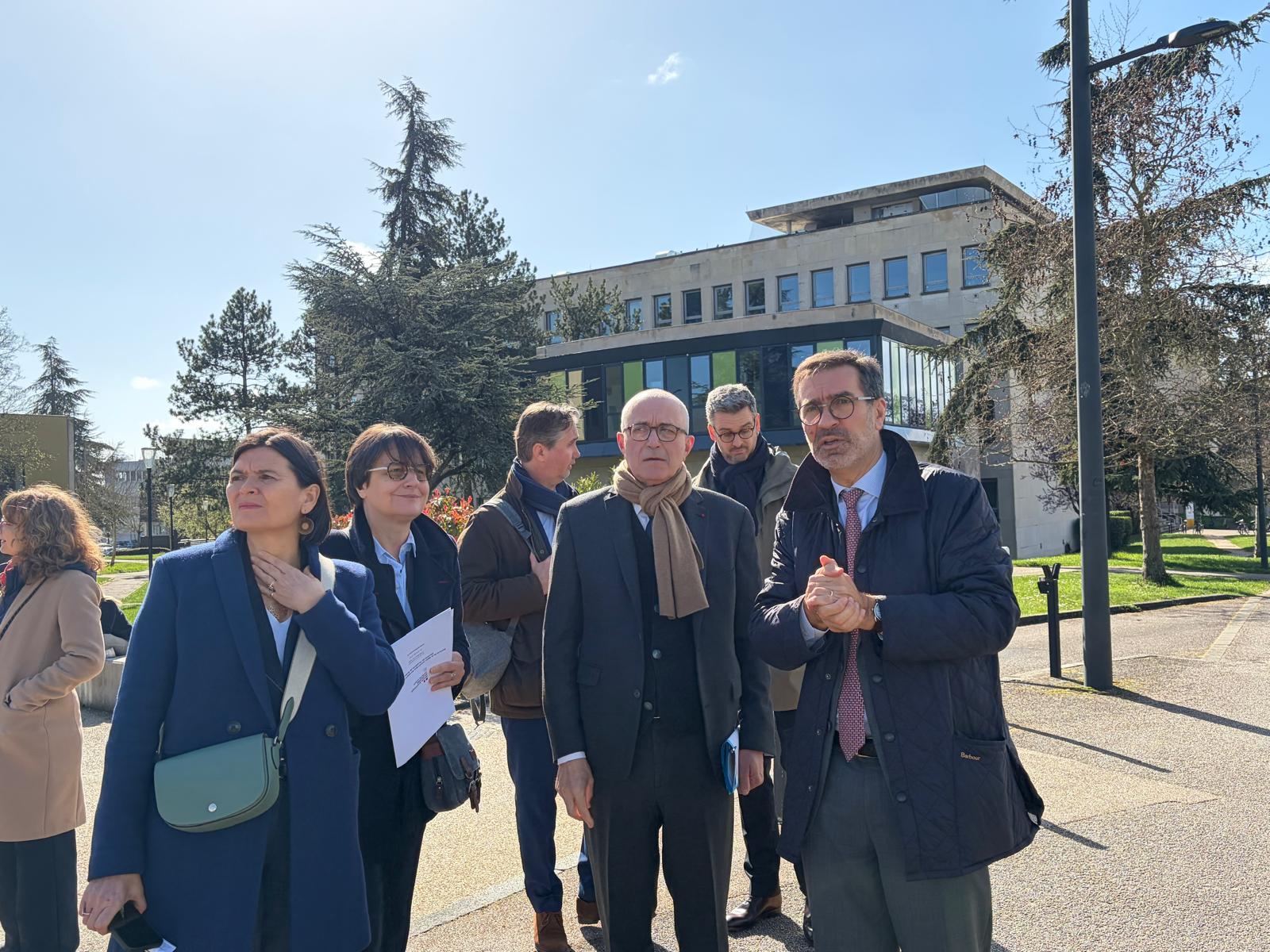 L&rsquo;UBE reçoit la visite de M. le Préfet de région et des rectrices de Dijon et de Besançon