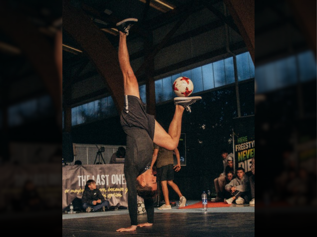 Joachim OUDIN dans le top 8 mondial en football freestyle