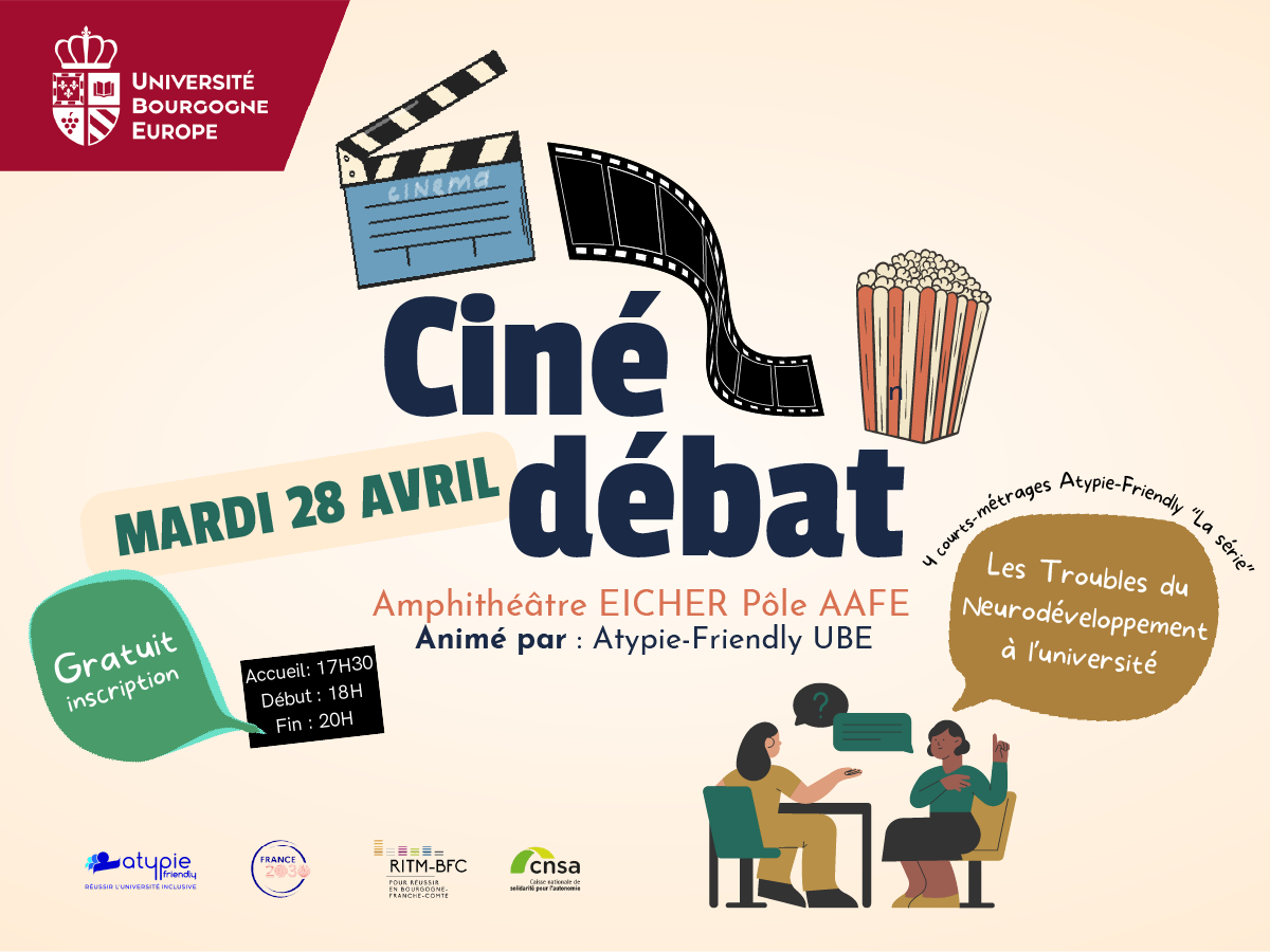 Ciné Débat : 4 court-métrages sur les troubles du neurodéveloppement