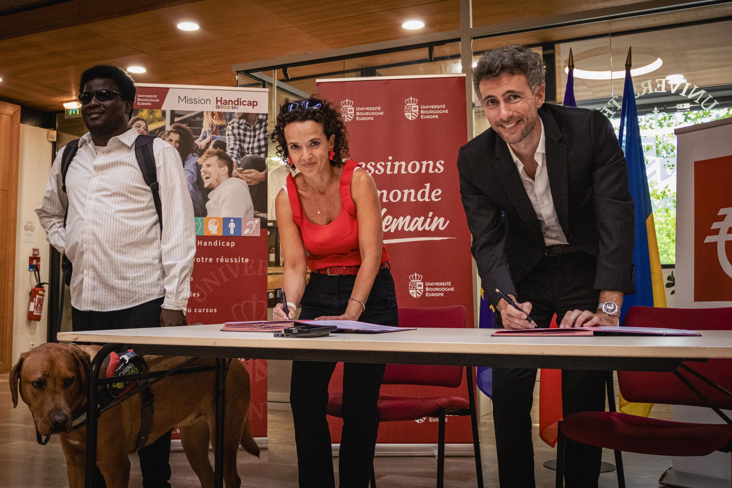 Handicap : l&rsquo;UBE et la Caisse d&rsquo;Épargne BFC signent leur convention 2026 pour une université toujours plus inclusive