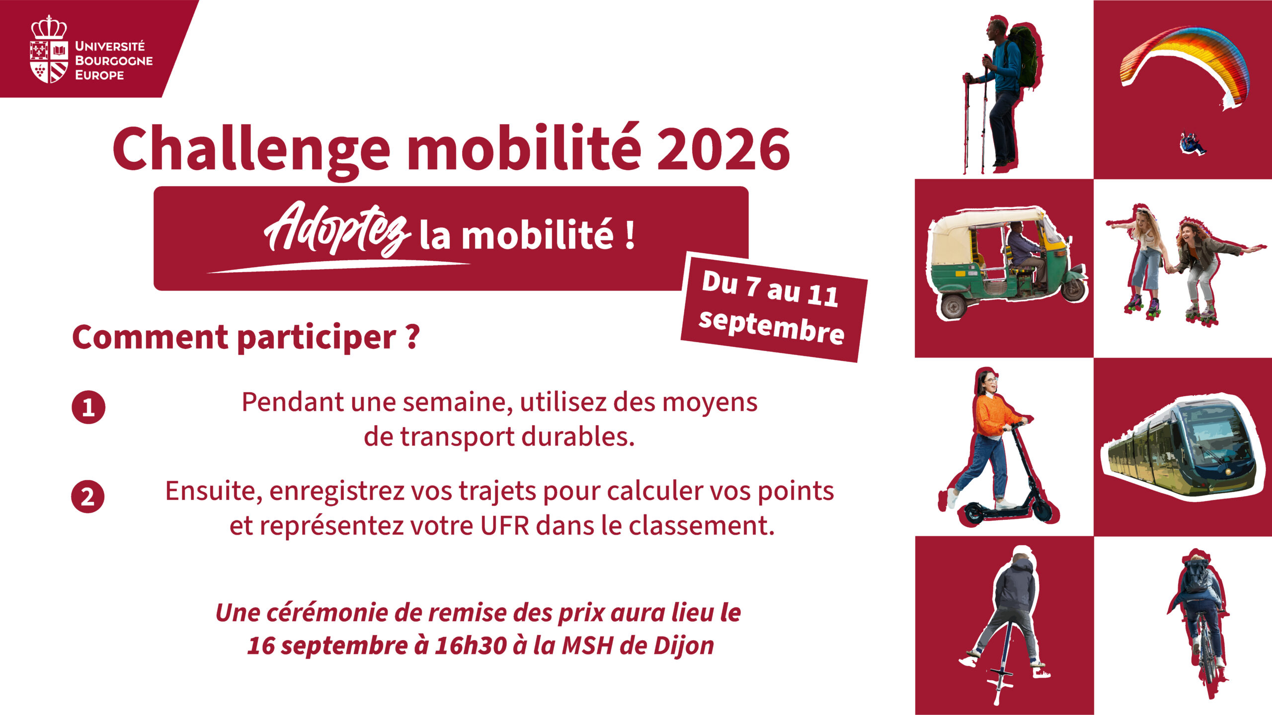Challenge Mobilité UBE