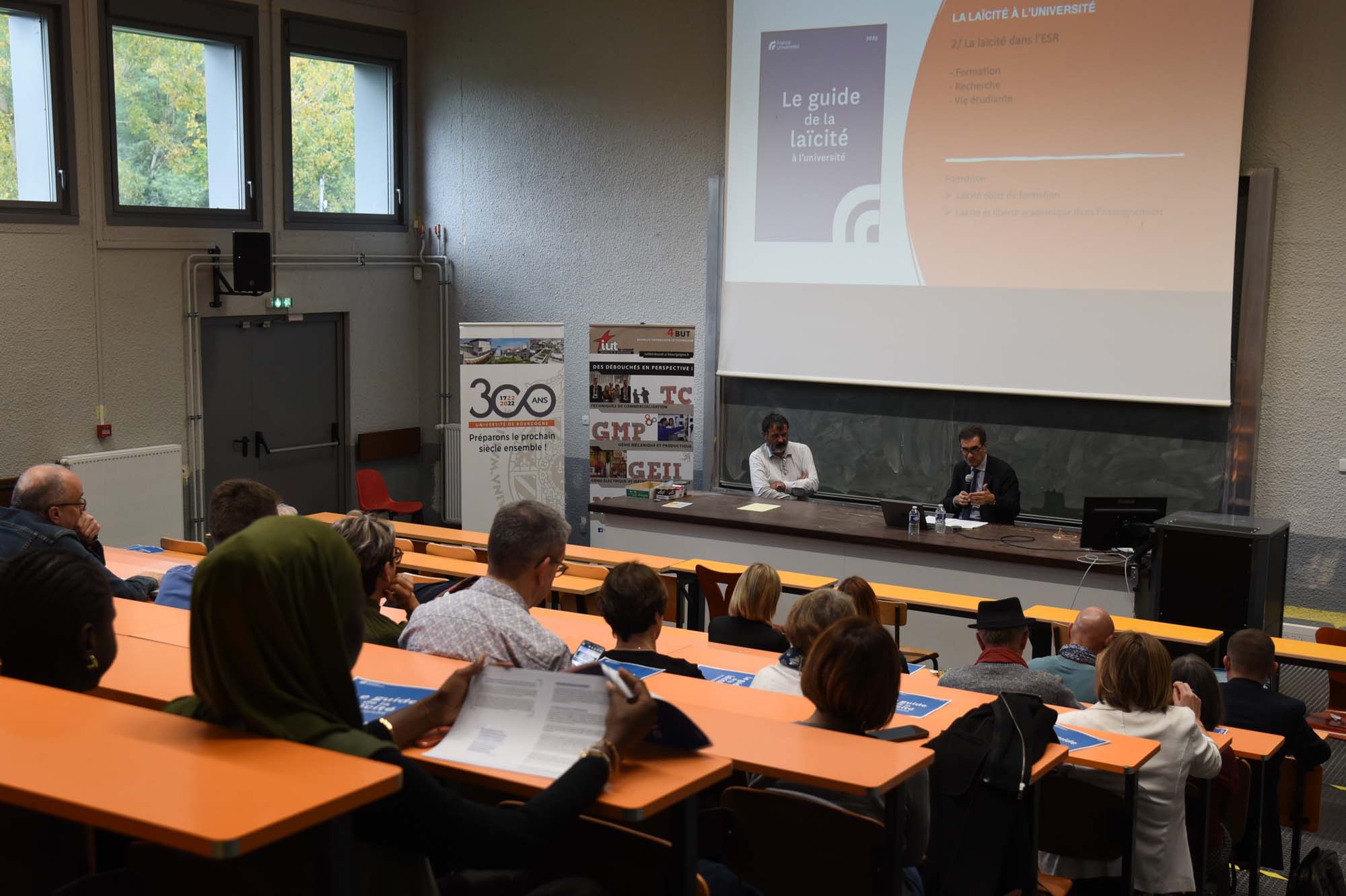 Première édition de la journée de la laïcité et de la tolérance à l’université de Bourgogne